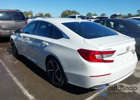 2020 Honda Accord Sport из США, поврежденный, VIN 1HGCV1F31LA019632